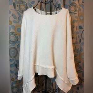 Three Bird Nest Cream Crew Neck Sweater